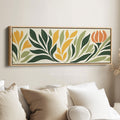 Living Room Horizontal Wall Art Abstract Floral