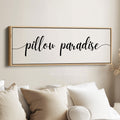 Master Bedroom Above Bed Wall Decor Typography