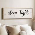 Above Bed Wall Art Long Panoramic  'Sleep Tight'