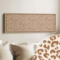 Leopard Print Long Horizontal Wall Decor