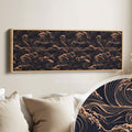 Japanese Waves Long Horizontal Wall Art