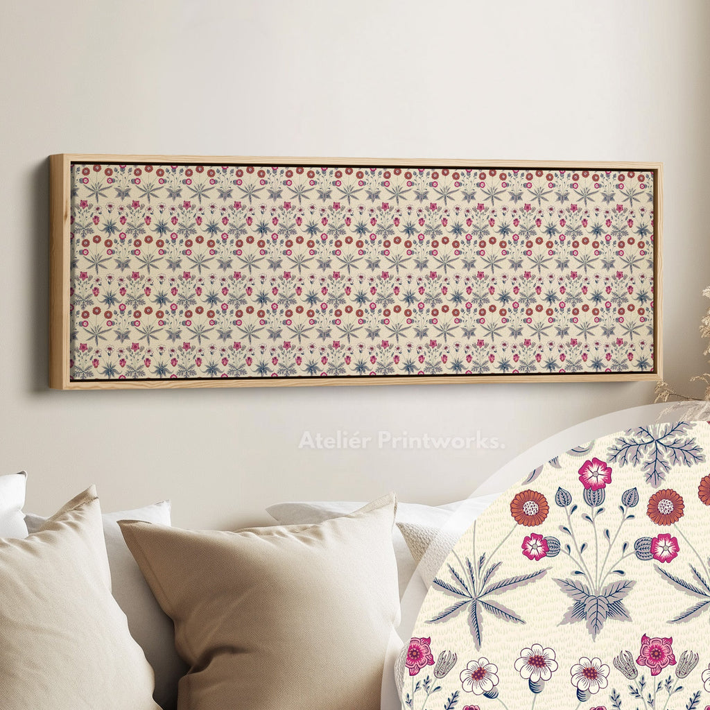Horizontal Wall Art William Morris Daisy