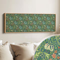 Horizontal Long Wall Decor William Morris Golden Lily