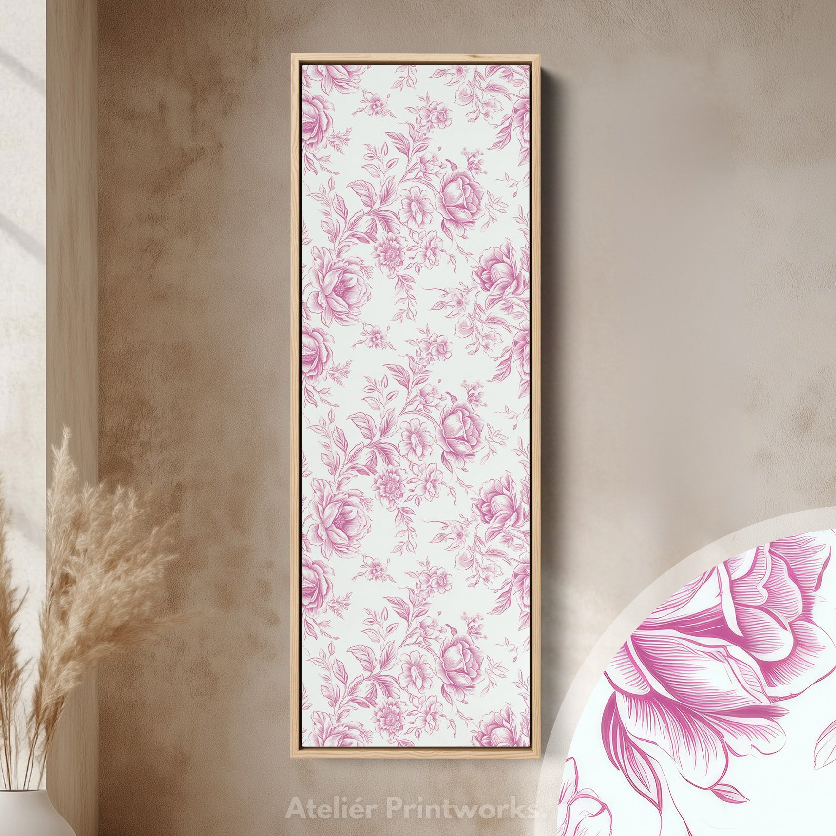 Cottagecore Vintage Framed Floral Wall Art