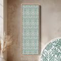 Vertical Long Narrow Wall Art William Morris Bluebell