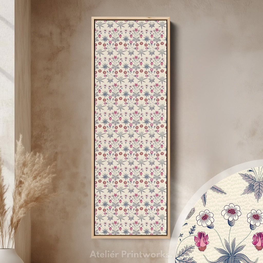 William Morris Daisy Vertical Long Narrow Wall Art