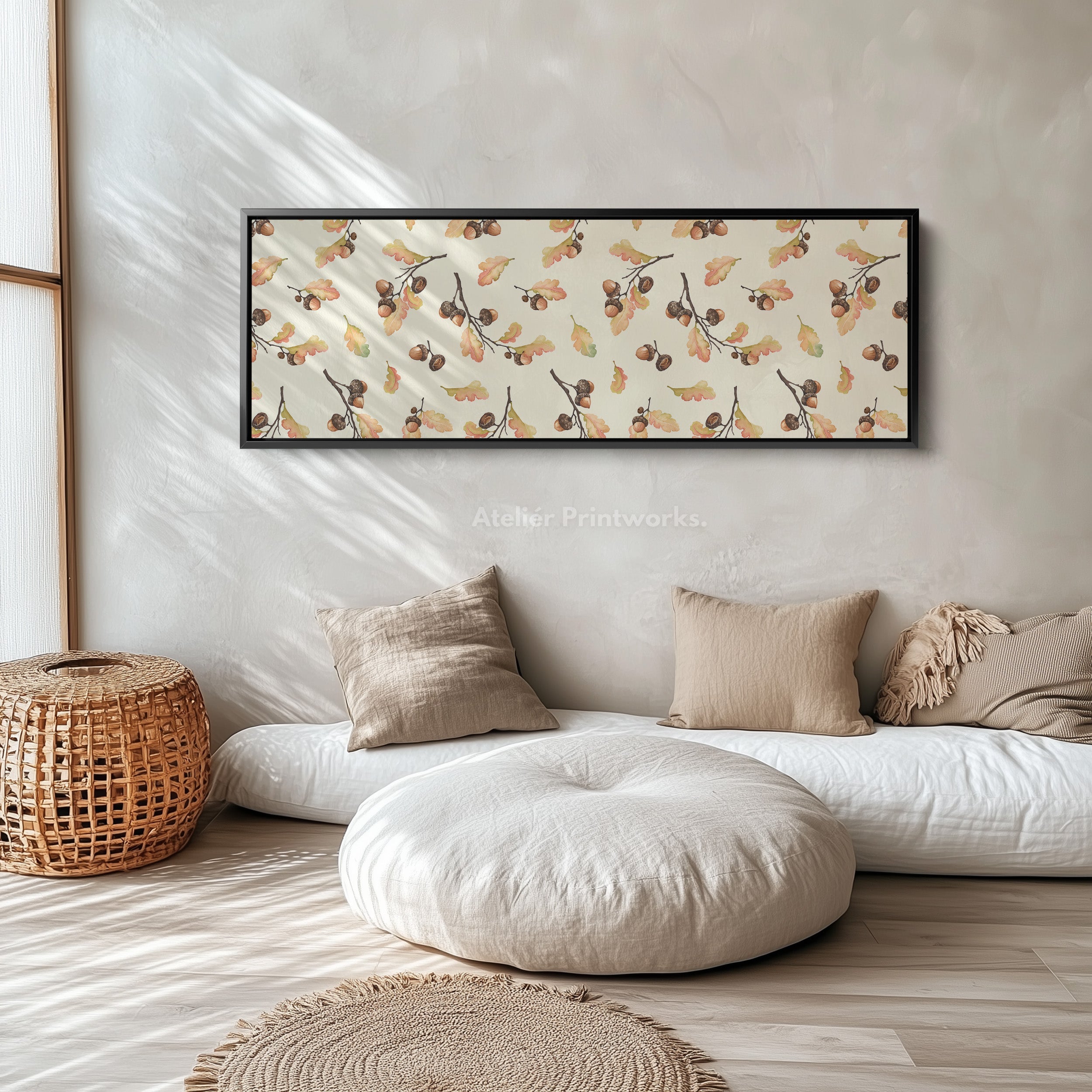 Acorn Above Bed Wall Art