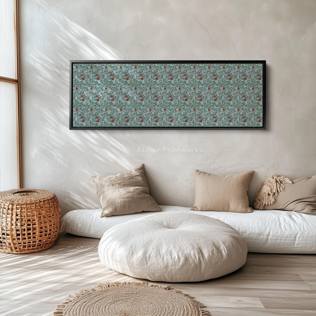 Panoramic Wall Art William Morris Arbutus Botanical