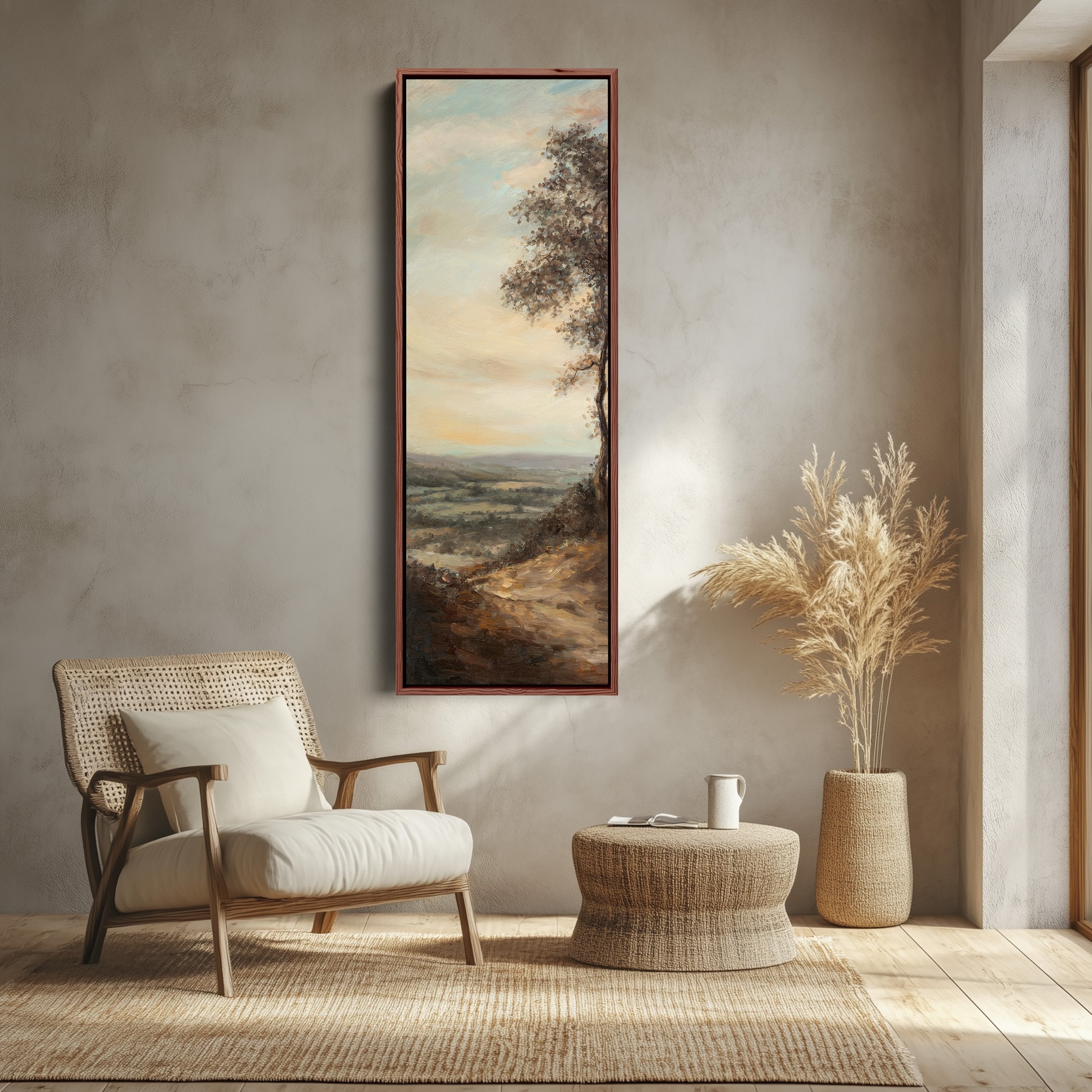 Vintage Long Narrow Wall Decor
