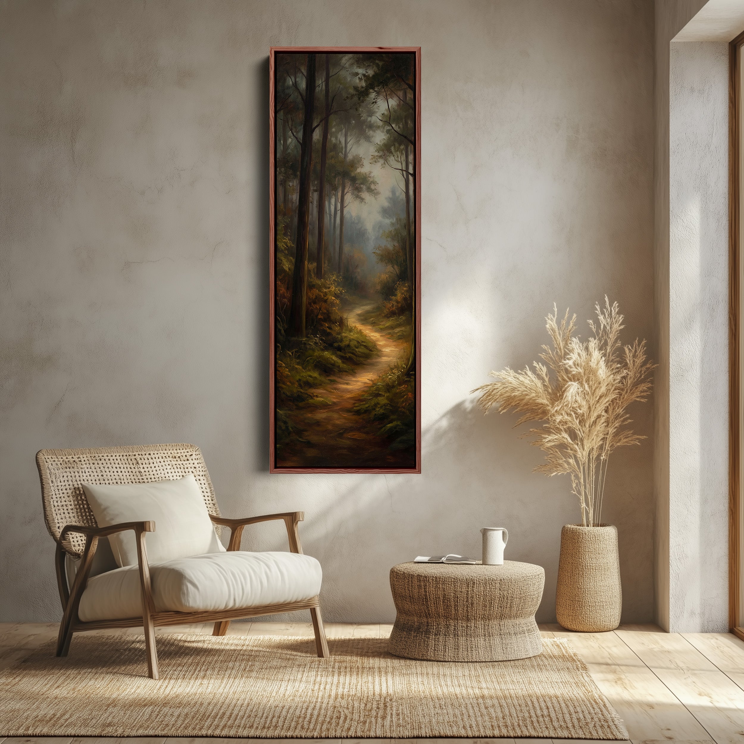Forest Path Bedroom Wall Art Oversized Wall Decor For Bedroom