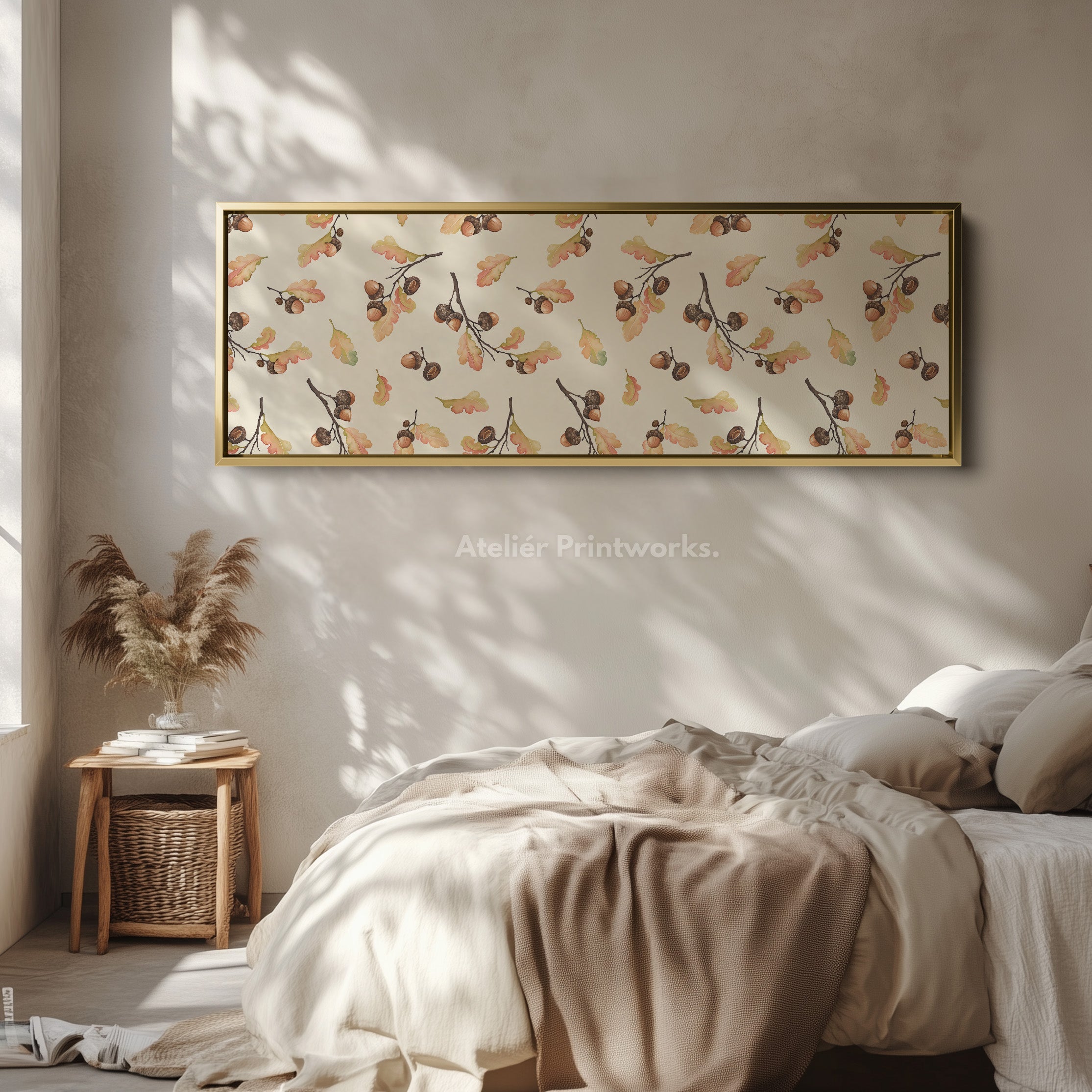 Acorn Above Bed Wall Art