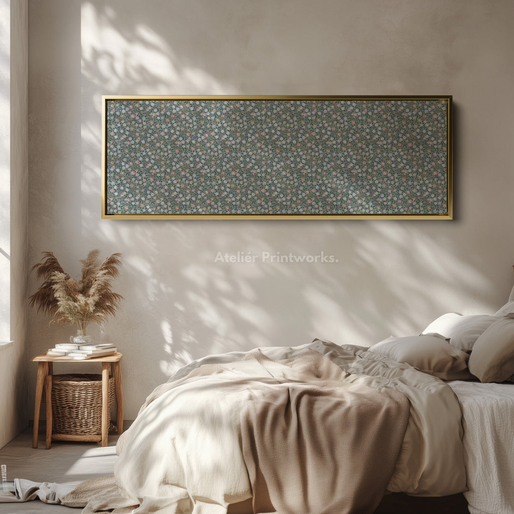 Horizontal Wall Art William Morris Clover