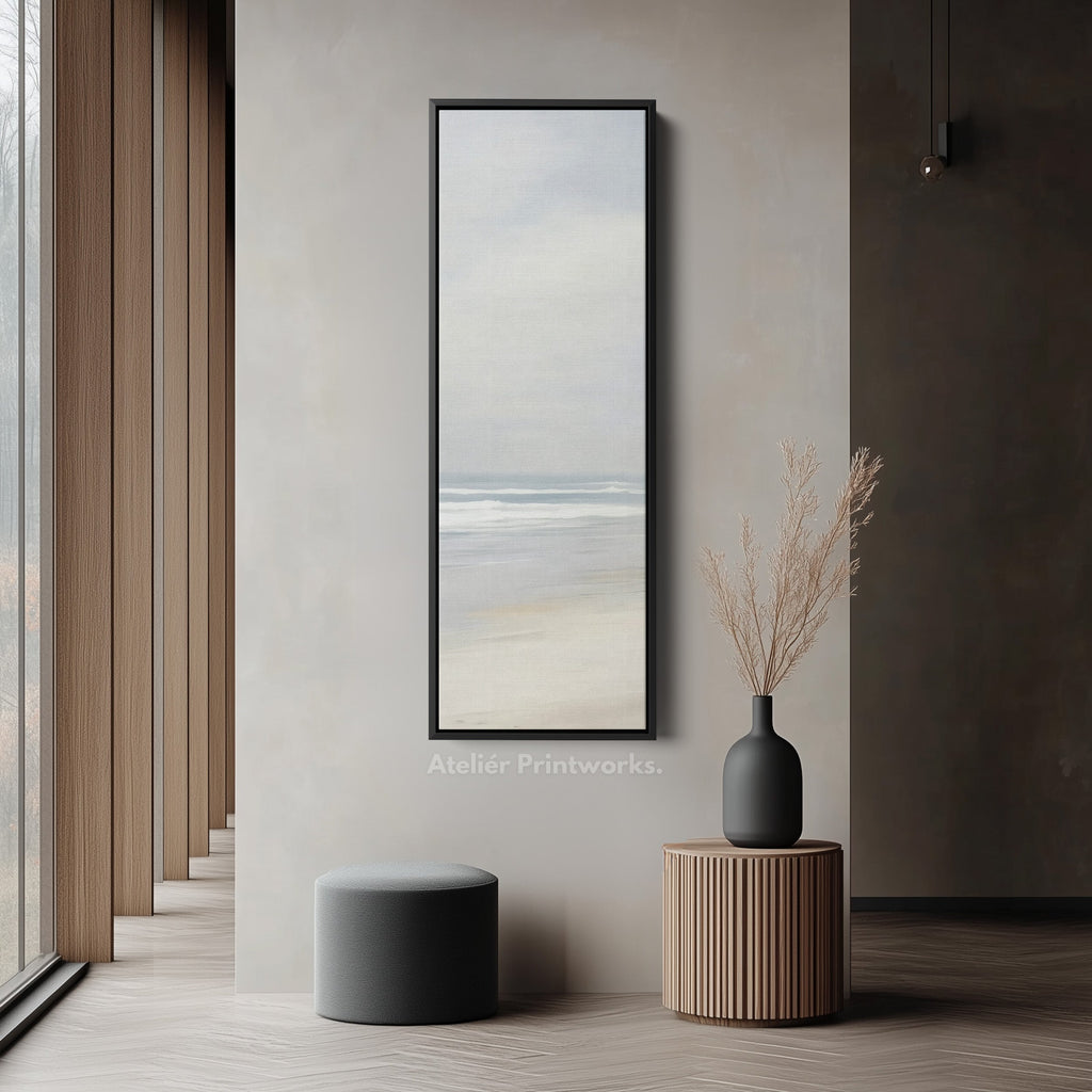 Long Wall Art Abstract Beach Large Canvas Decor