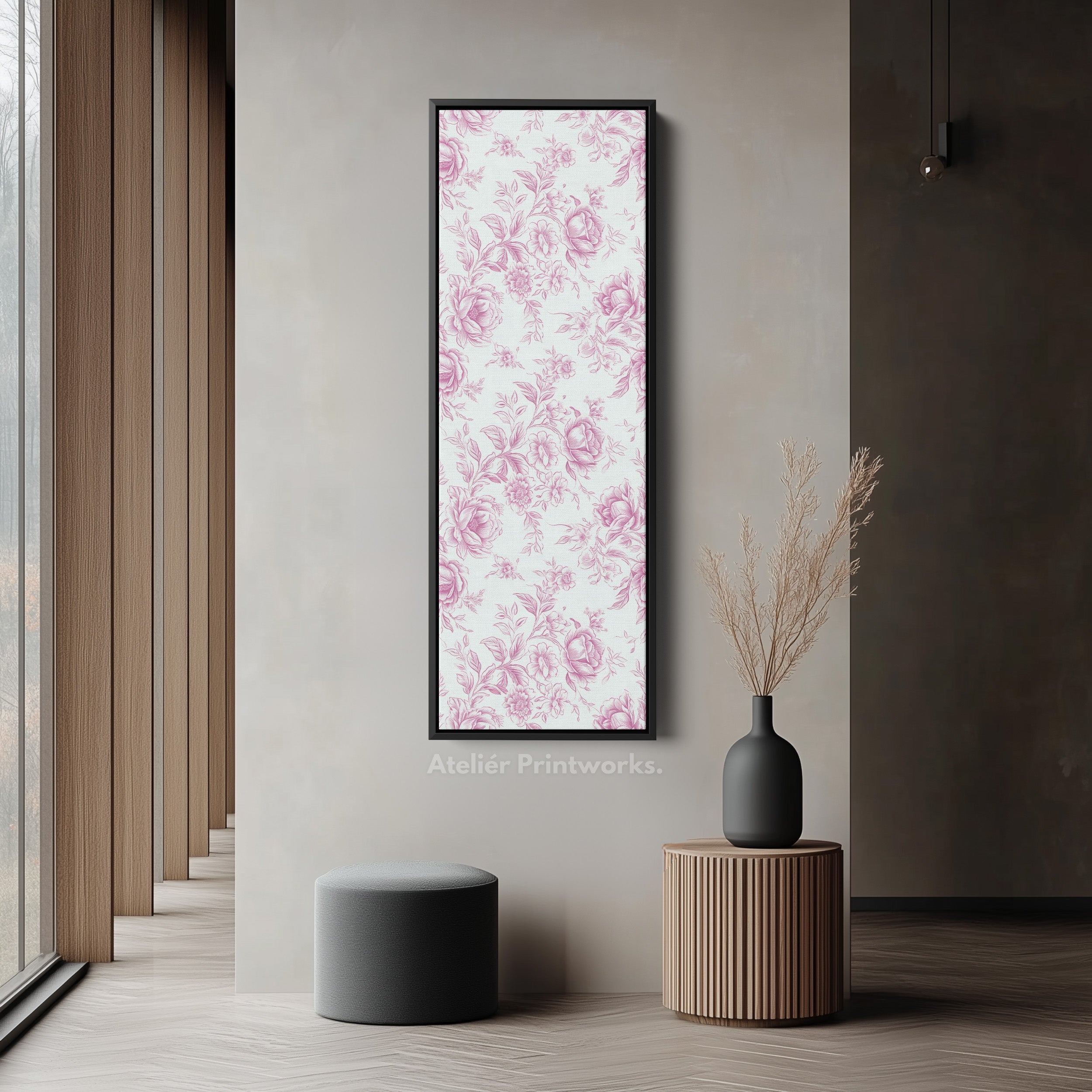 Cottagecore Vintage Framed Floral Wall Art