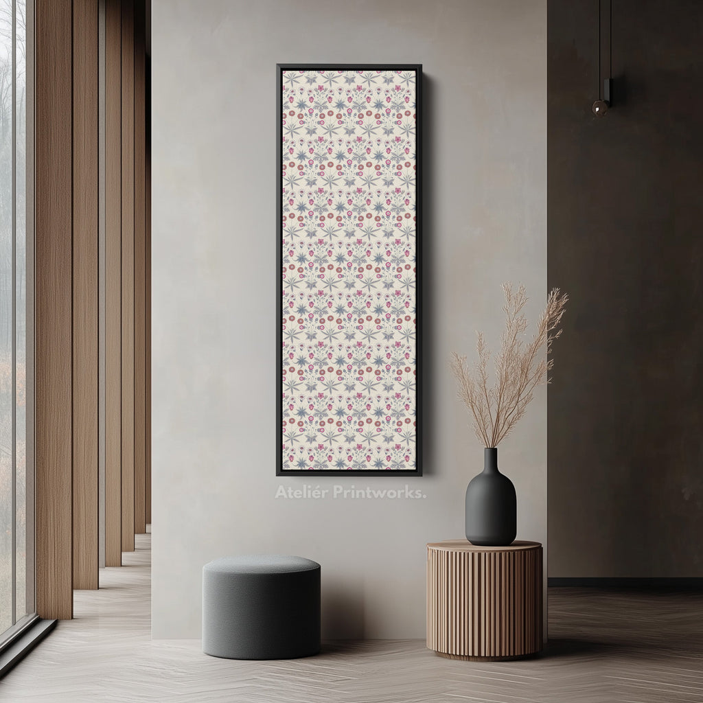 William Morris Daisy Vertical Long Narrow Wall Art