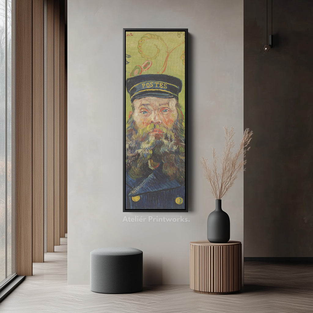 Van Gogh The Postman Narrow Vertical Wall Art