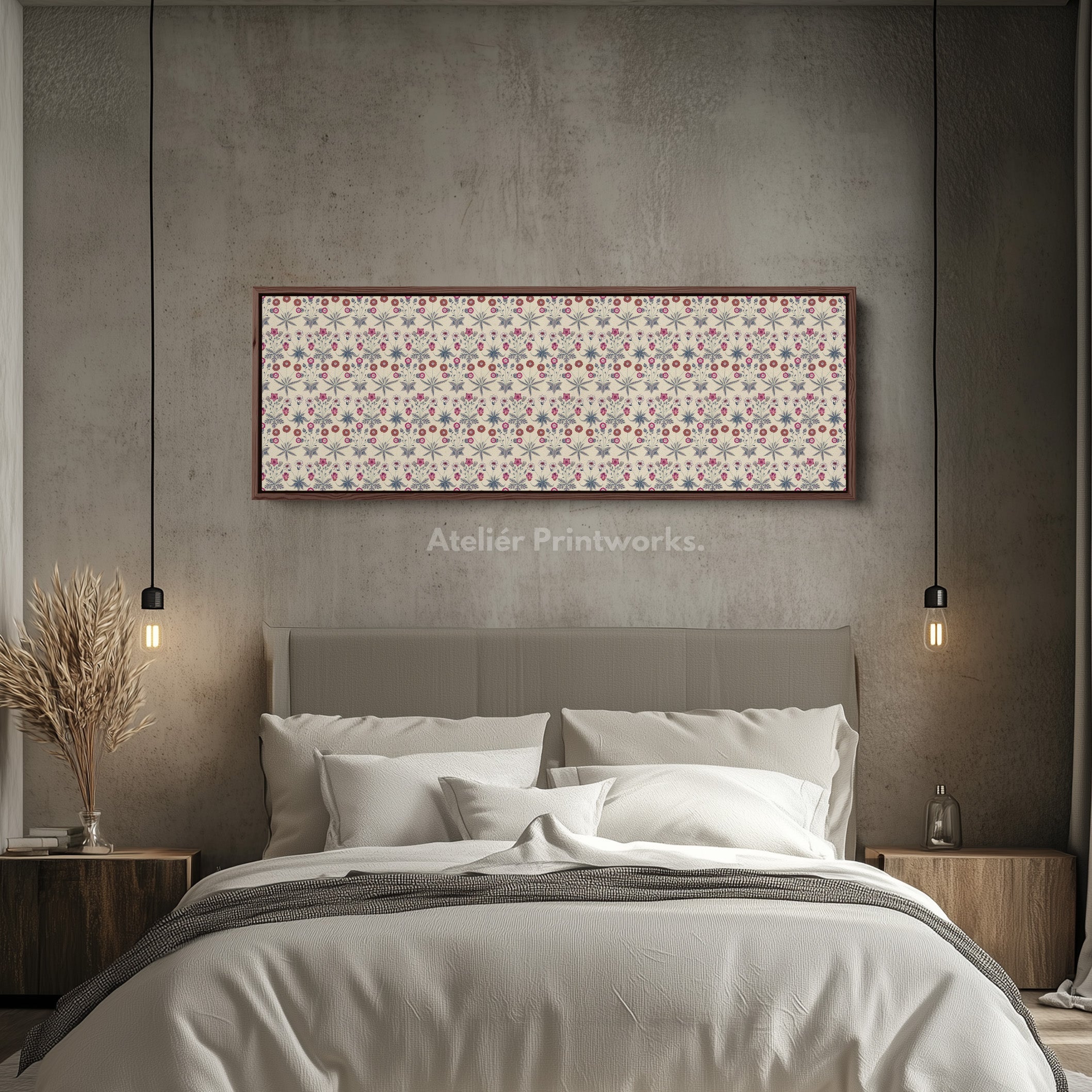 Horizontal Wall Art William Morris Daisy