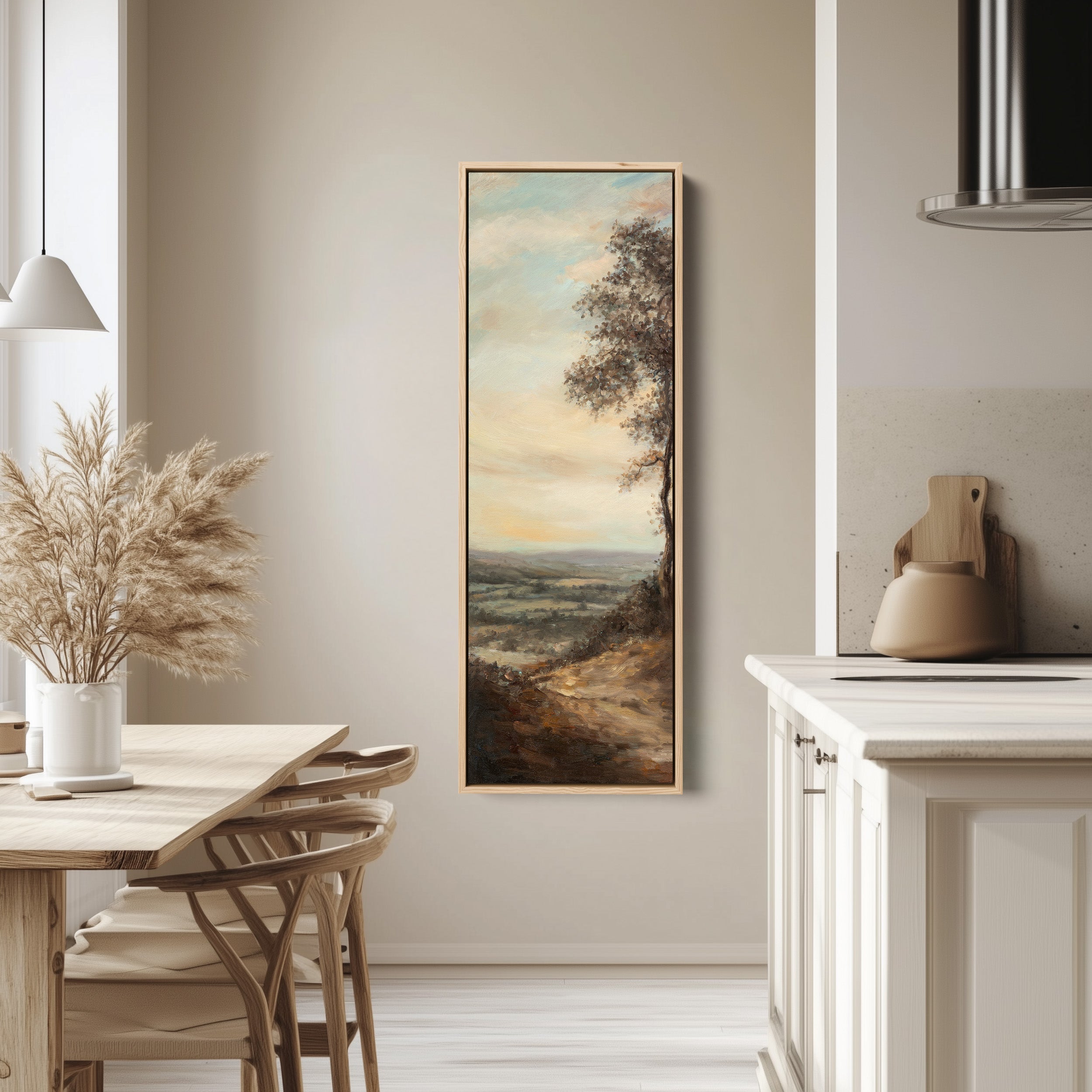 Vintage Long Narrow Wall Decor