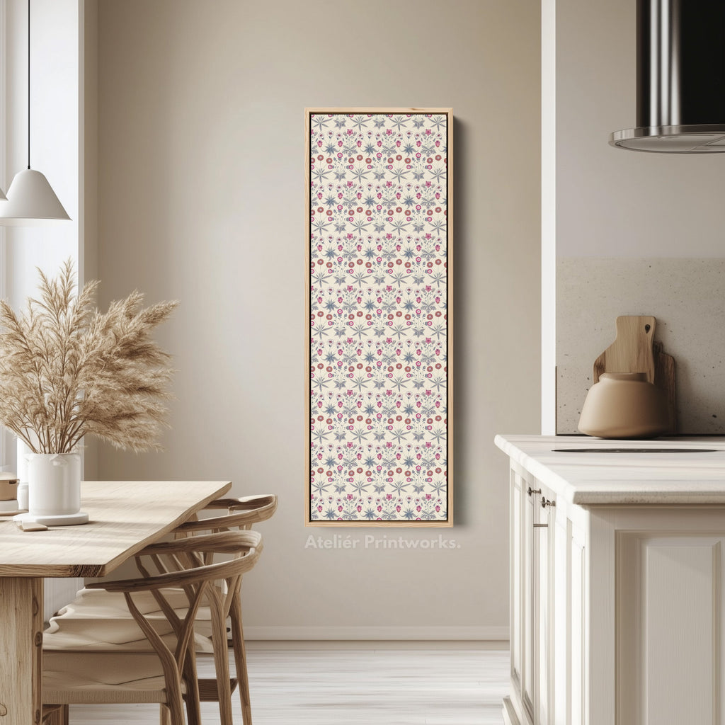 William Morris Daisy Vertical Long Narrow Wall Art