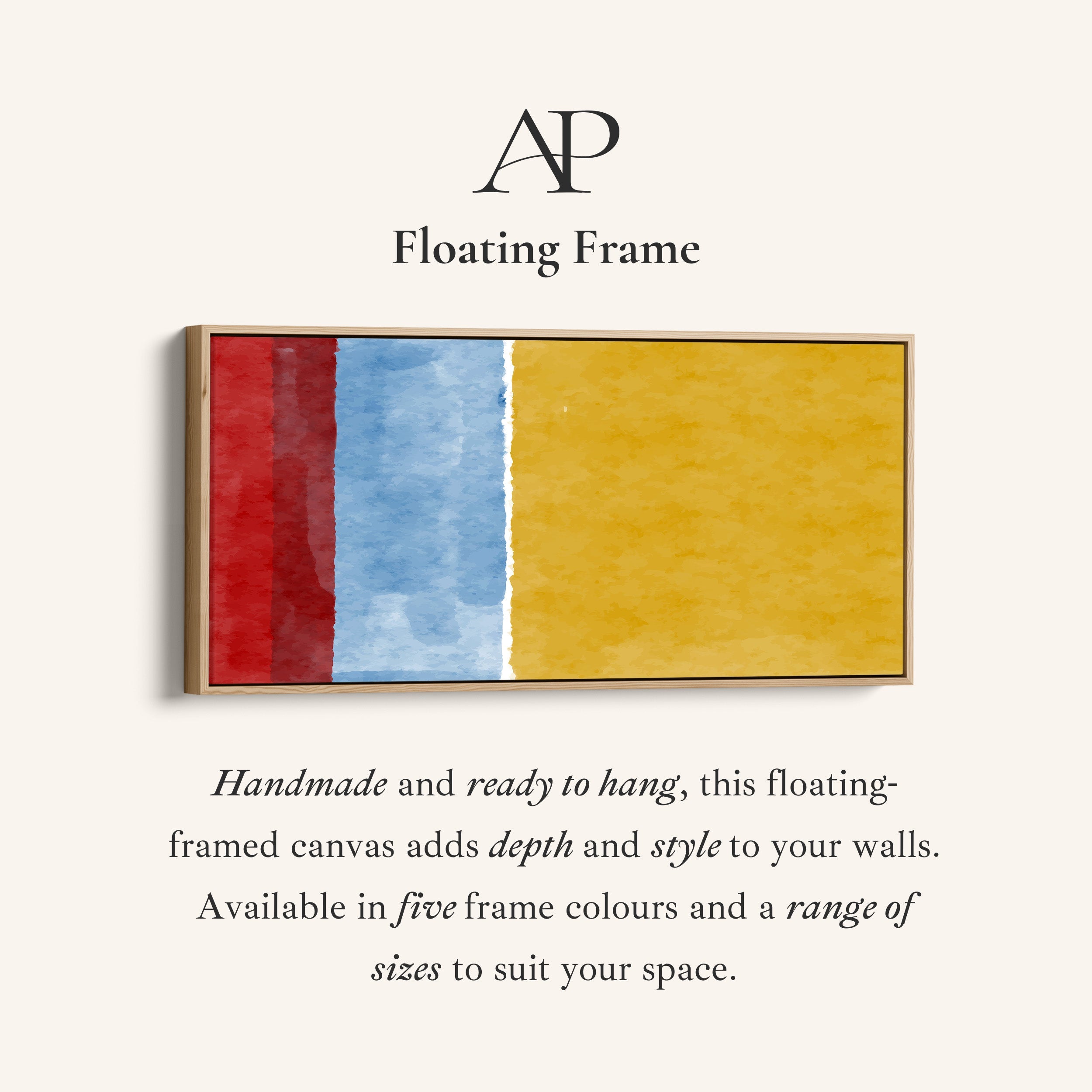 Wide Wall Art Vertical Stripe Trio Statement Wall Decor Office
