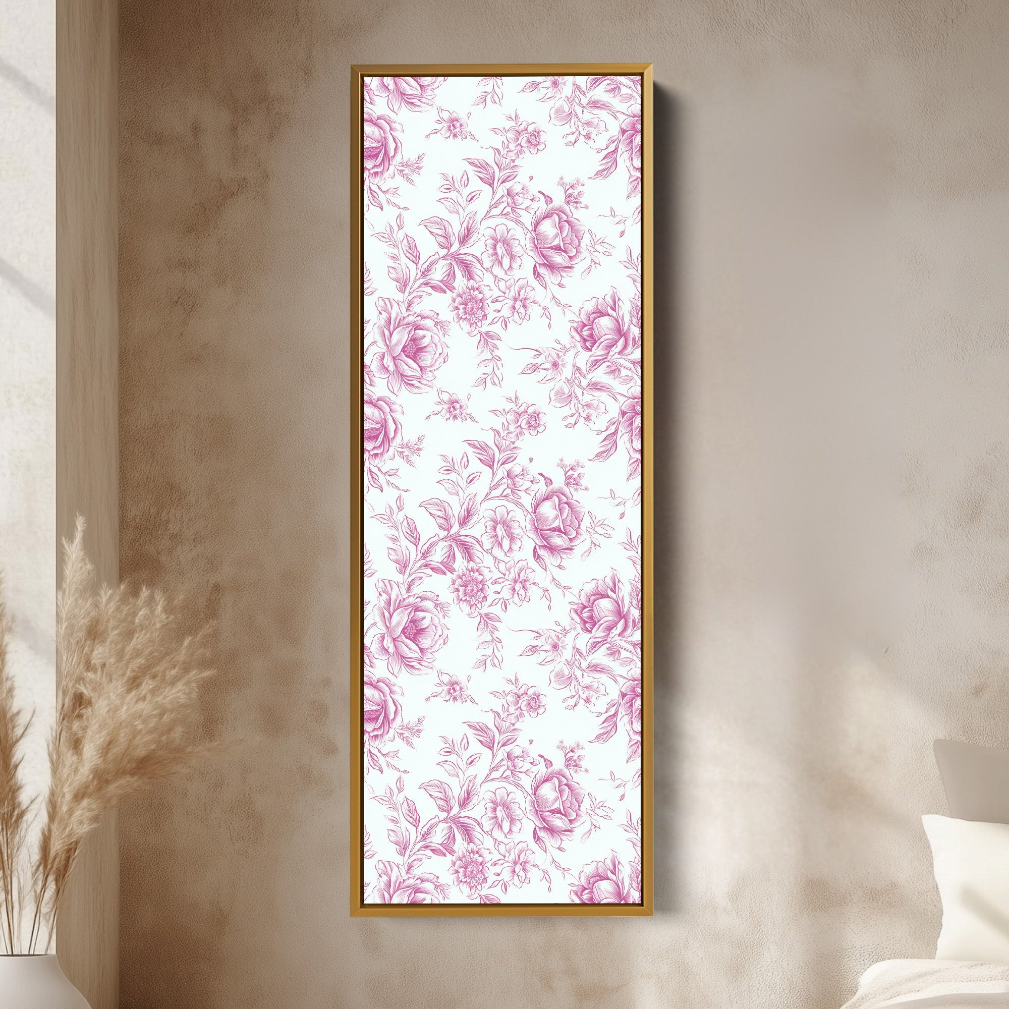 Cottagecore Vintage Framed Floral Wall Art