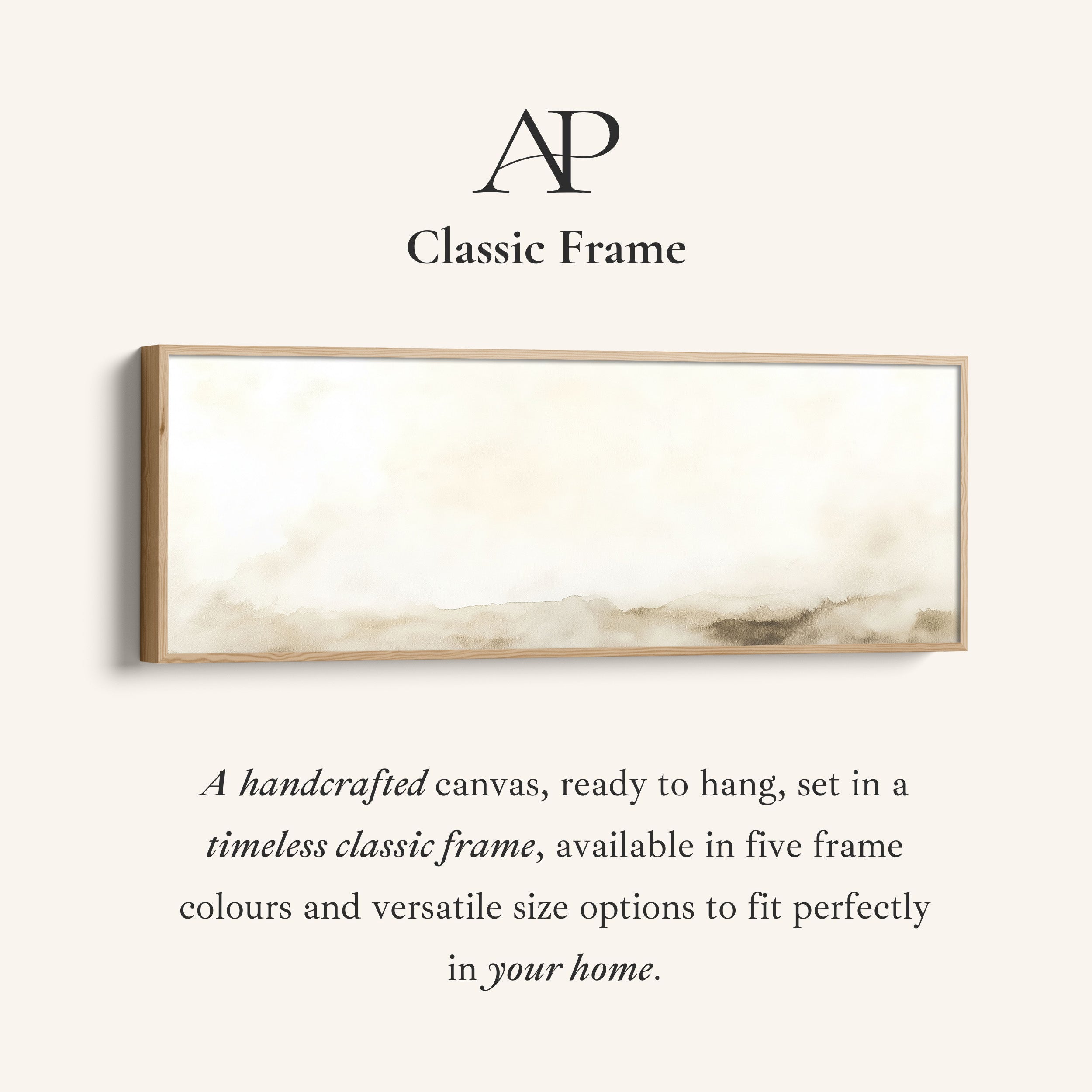 Abstract Landscape Horizontal Wall Decor
