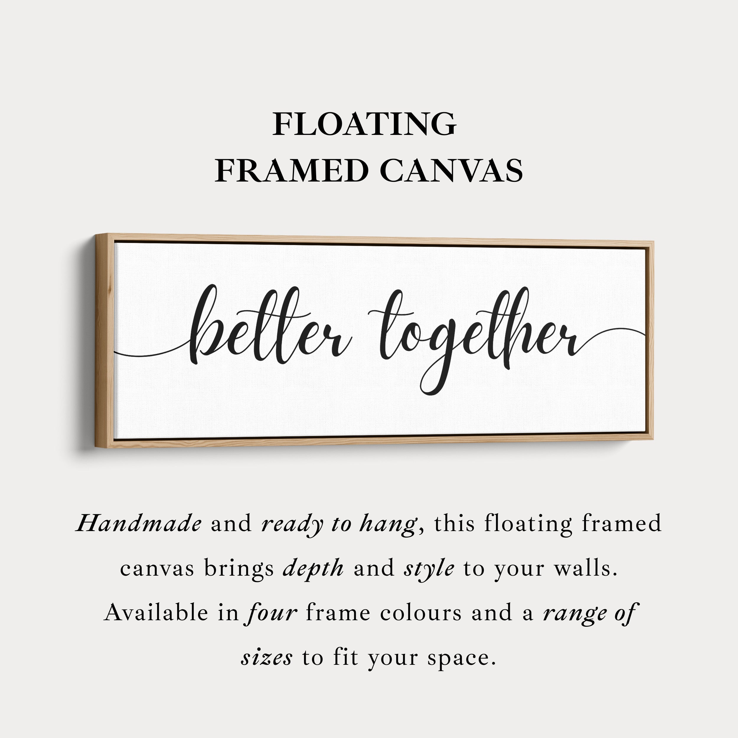 Horizontal Long Narrow Above Bed Wall Decor