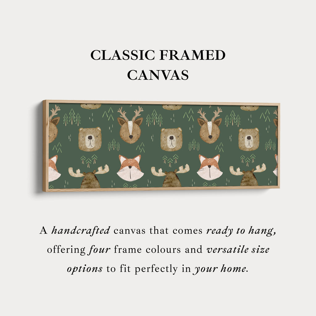 Woodland Animals Narrow Kids Wall Decor