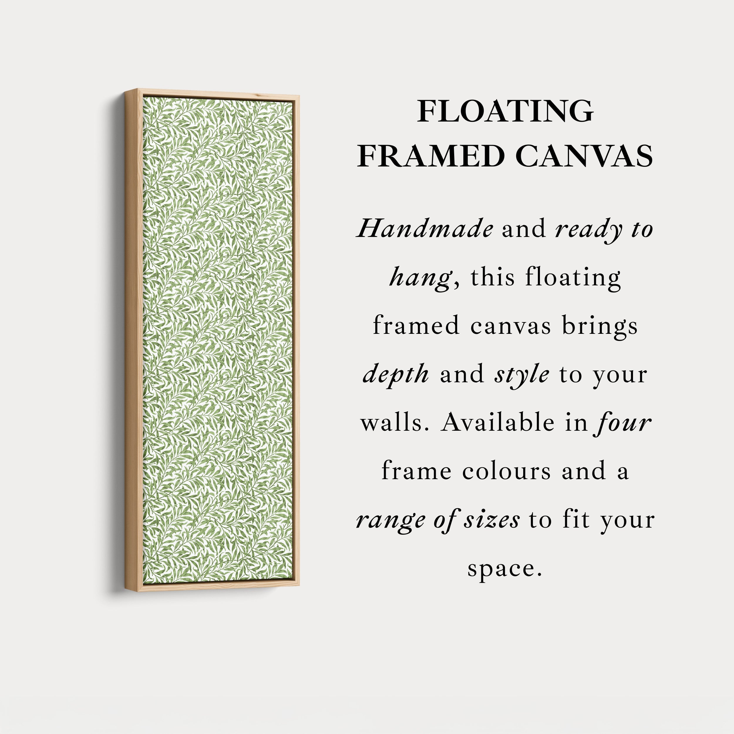 William Morris Willow Bough Framed Floral Wall Art