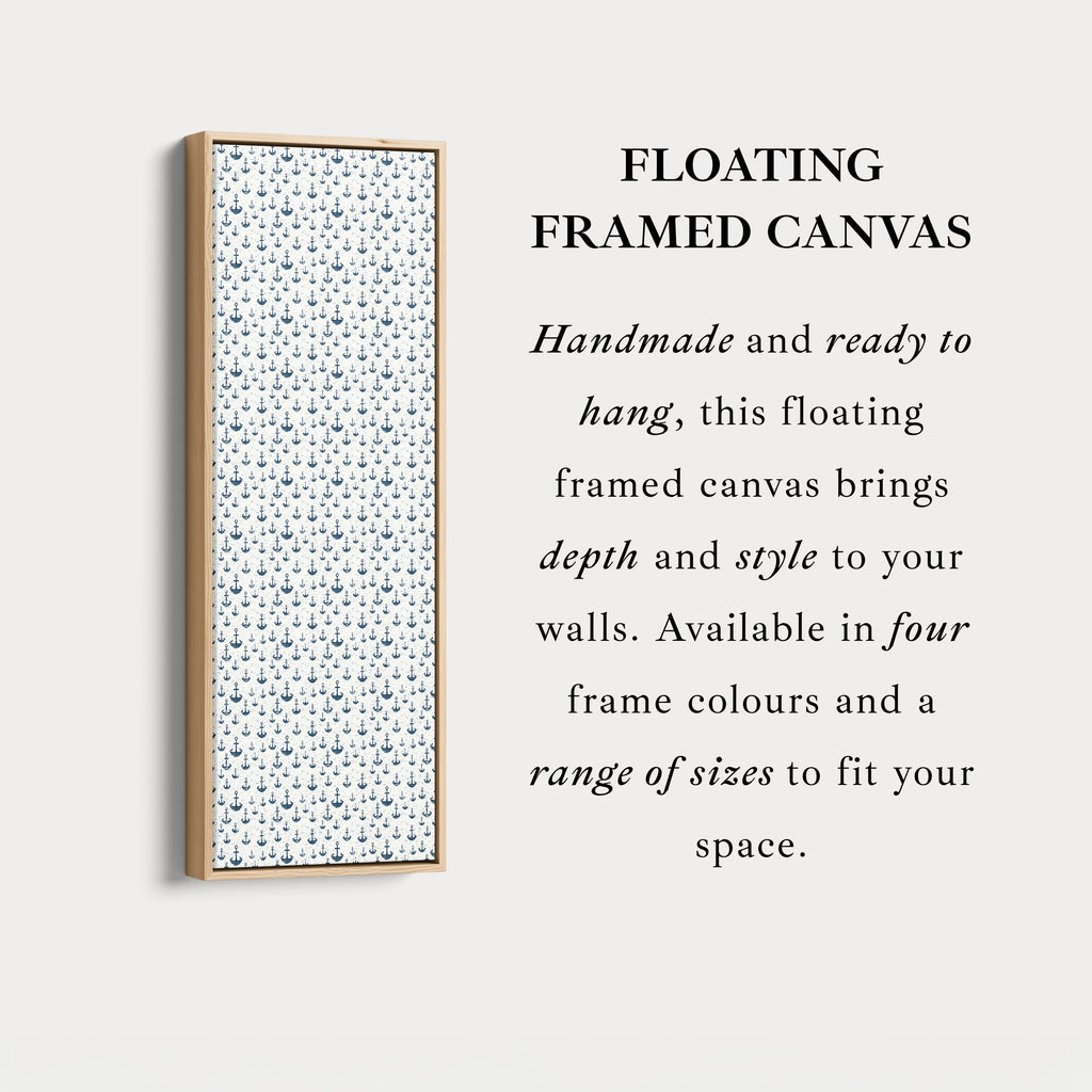 Nautical Theme Long Vertical Wall Decor Anchors