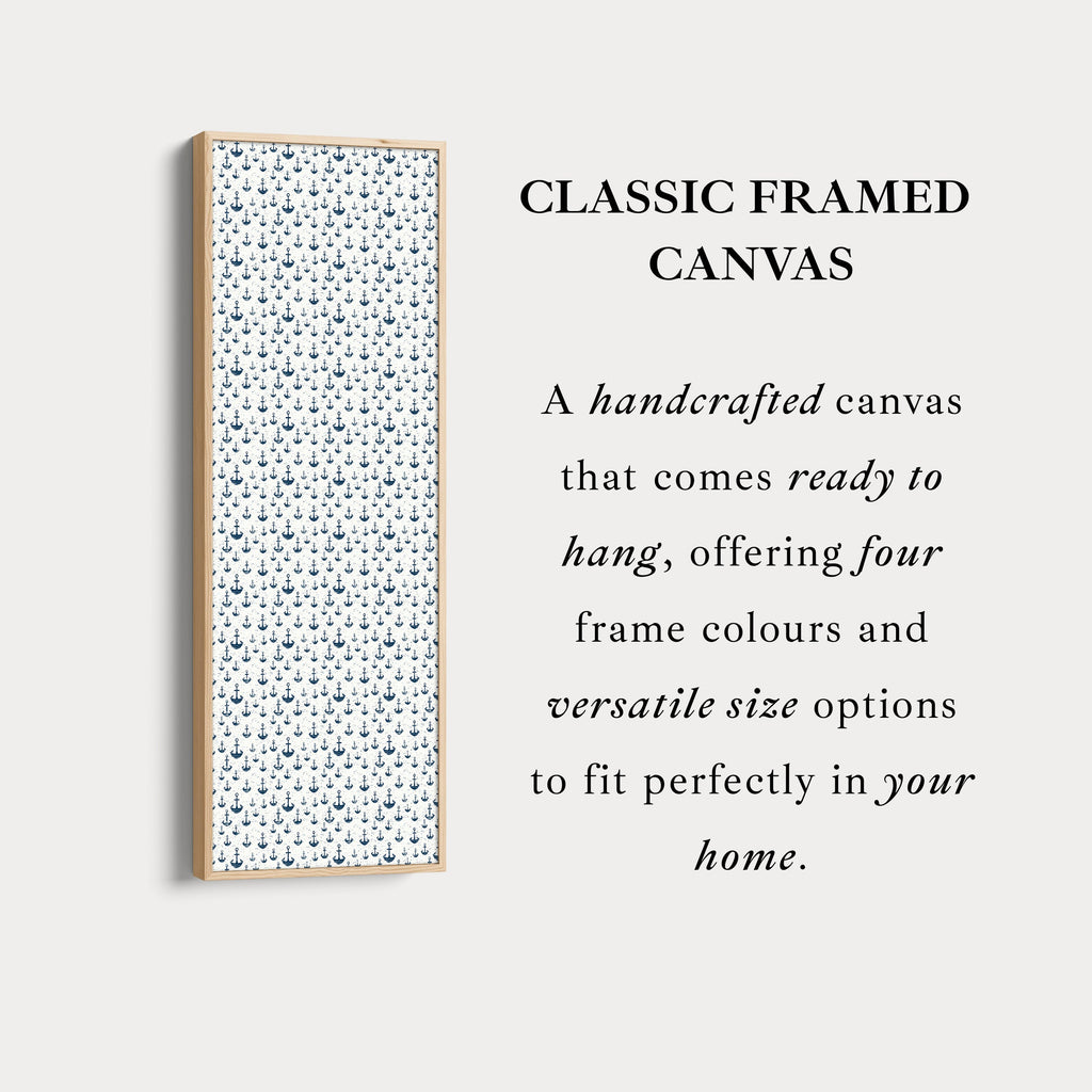 Nautical Theme Long Vertical Wall Decor Anchors