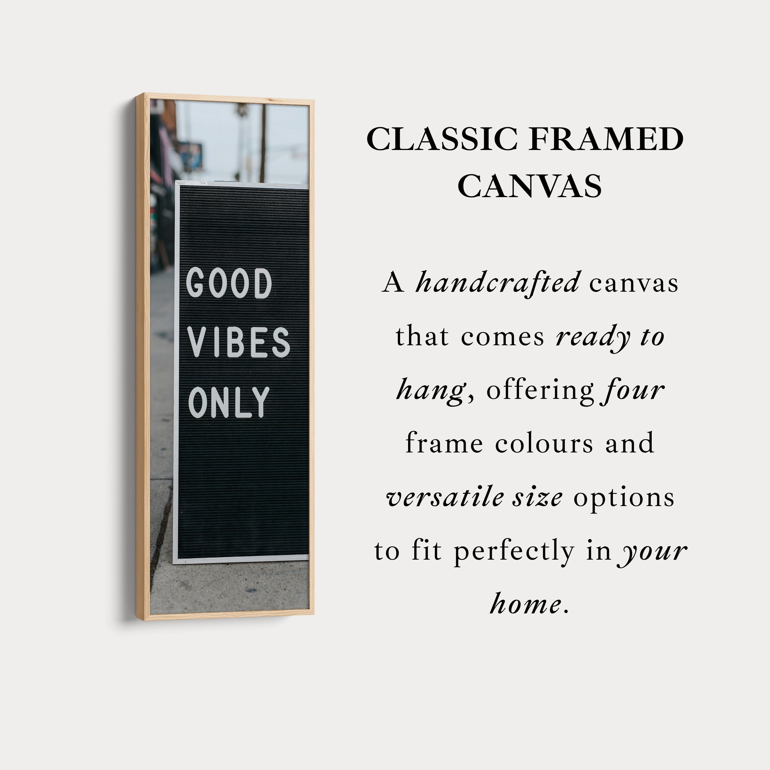 Vertical Wall Art Typography Black And White Skinny Wall Art For Office