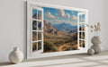 Arizona Desert View From Open Window Wall Art
