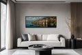Bellagio Lake Como Long Horizontal  Wall Art