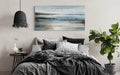 For I Am The Lord Your God Scripture Coastal Canvas Wall Art