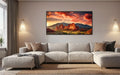 Garden of the Gods Pikes Peak Colorado Mountains Framed Canvas Wall Art