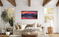 Grand Teton Wall Art – Framed Rocky Mountains Print | Rustic Mountain Landscape Decor