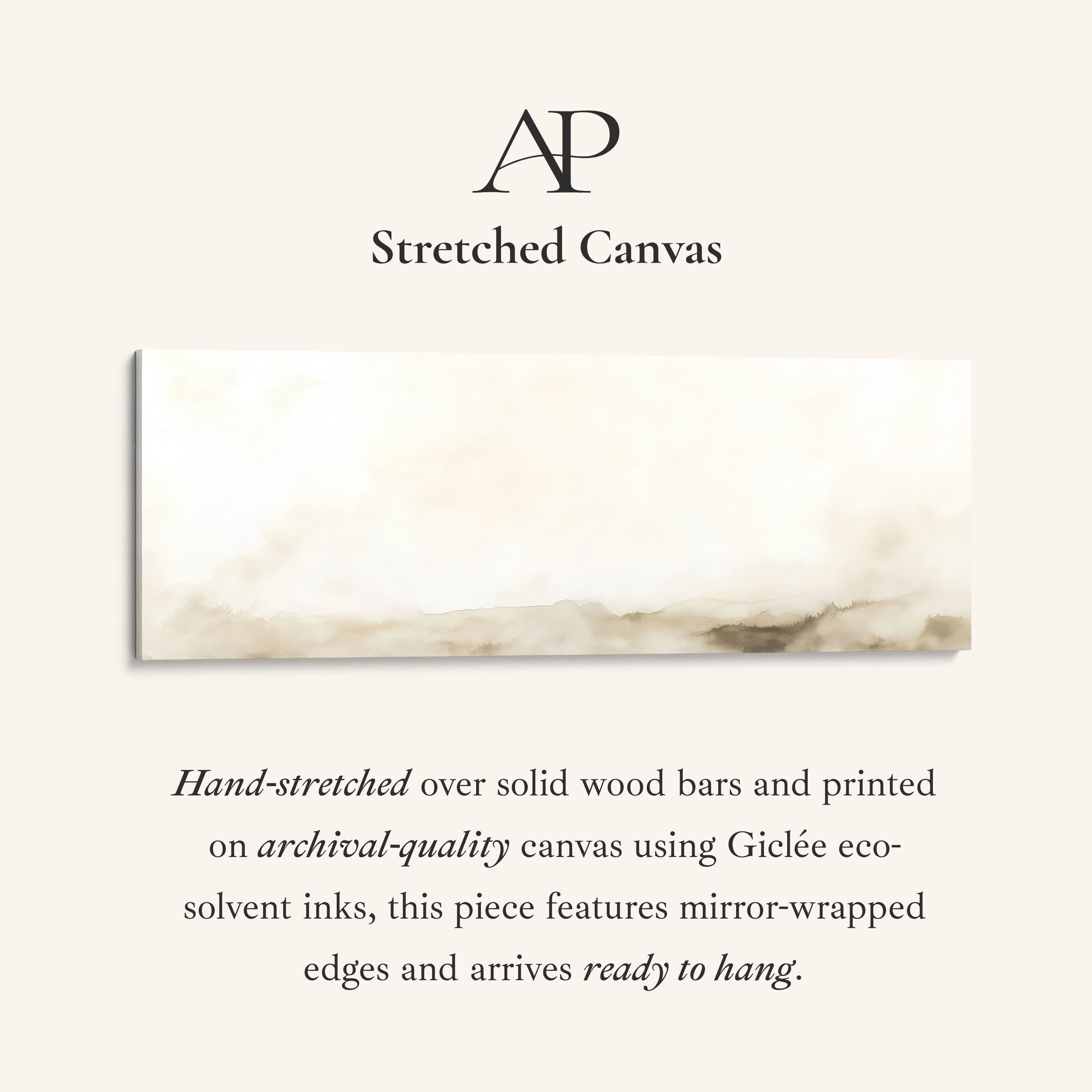 Abstract Landscape Horizontal Wall Decor