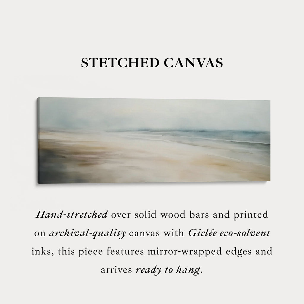 Abstract Landscape horizontal Large Wall Art Framed Canvas