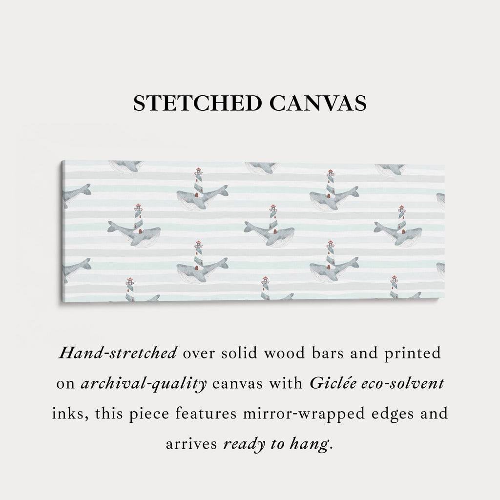 Horizontal Nursery Kids Room Wall Art