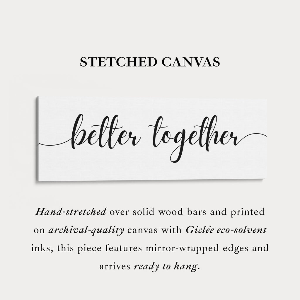 Horizontal Long Narrow Above Bed Wall Decor