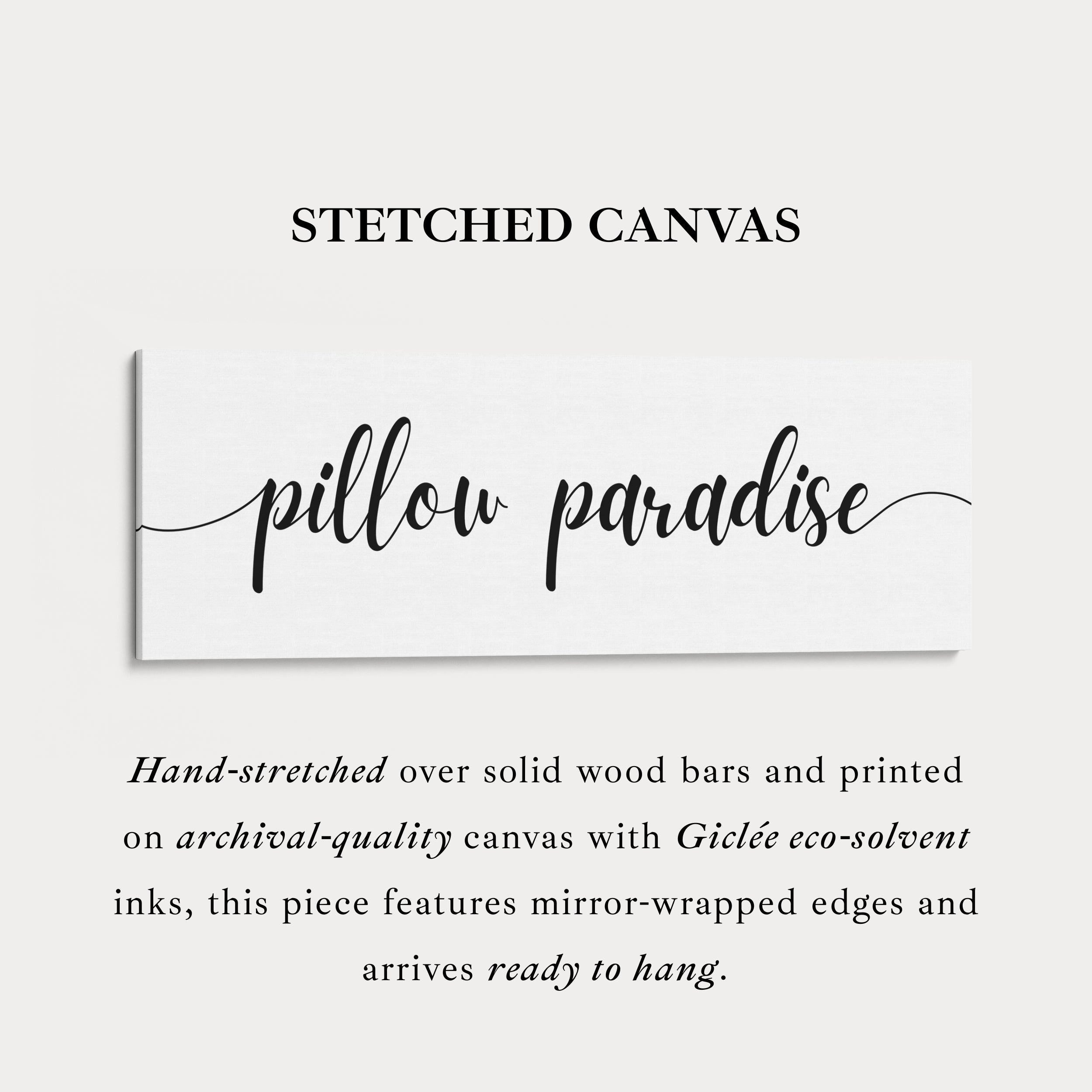 Master Bedroom Above Bed Wall Decor Typography