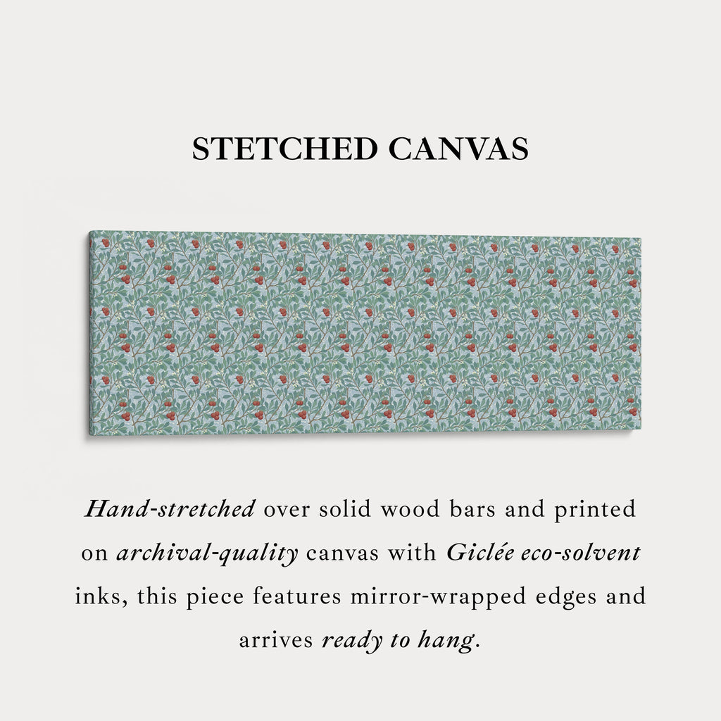 Panoramic Wall Art William Morris Arbutus Botanical