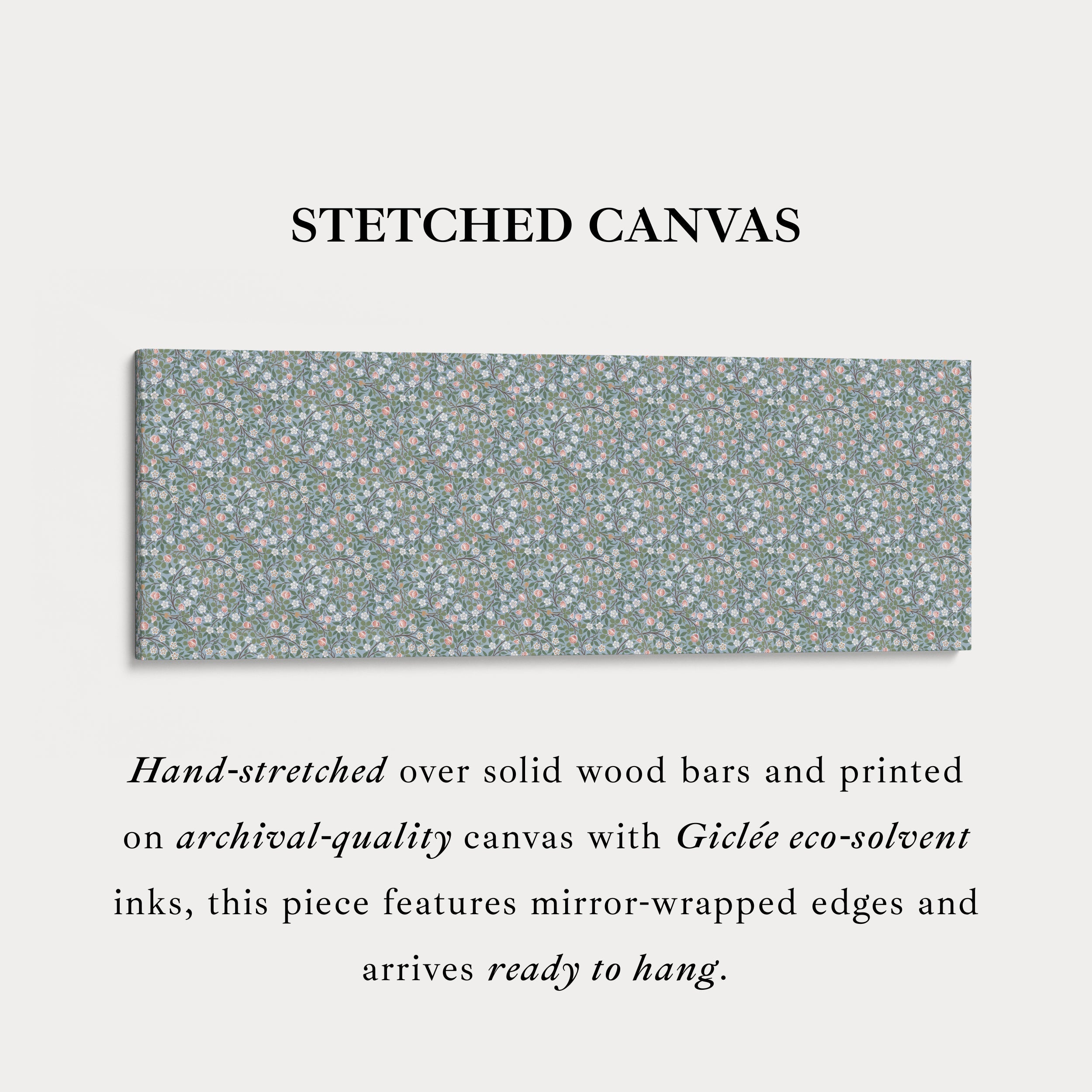 Horizontal Wall Art William Morris Clover