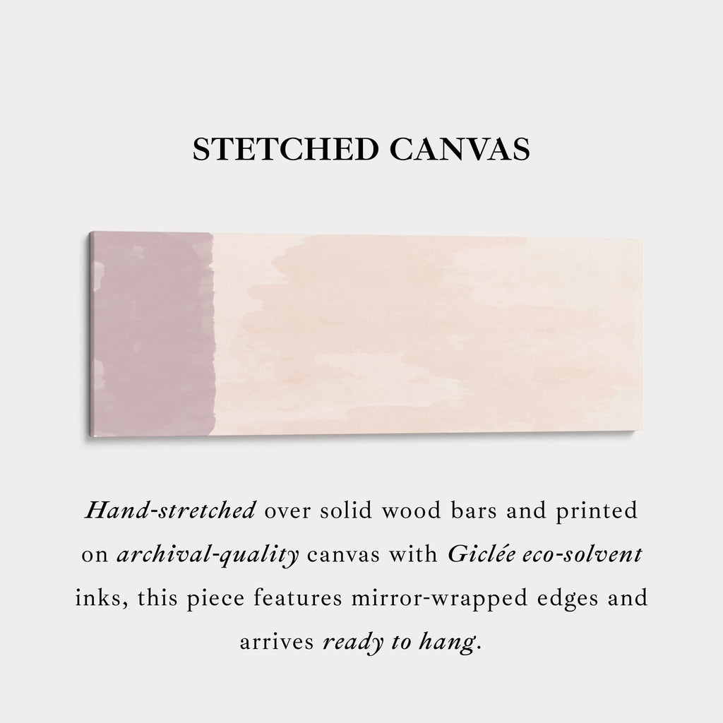 Horizontal Wall Art Neutral Beige And Grey For Living Room Or Bedroom