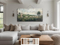 Jesus And Sheep Distressed Wood Wall Art -Christian Decor