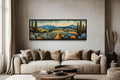 Mexican Agave Field Panoramic Canvas Wall Art