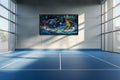 Pickleball Wall Art – Energetic Players Canvas | Vibrant Sports Room Decor