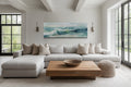 Scripture Wall Art Mightier Than The Waves Horizontal Framed Canvas Wall Art