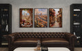 Set Of Three Florence Wall Art, Italy  Travel Posters